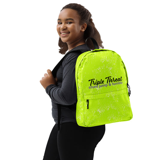 Neon Triple Threat Cheer Backpack