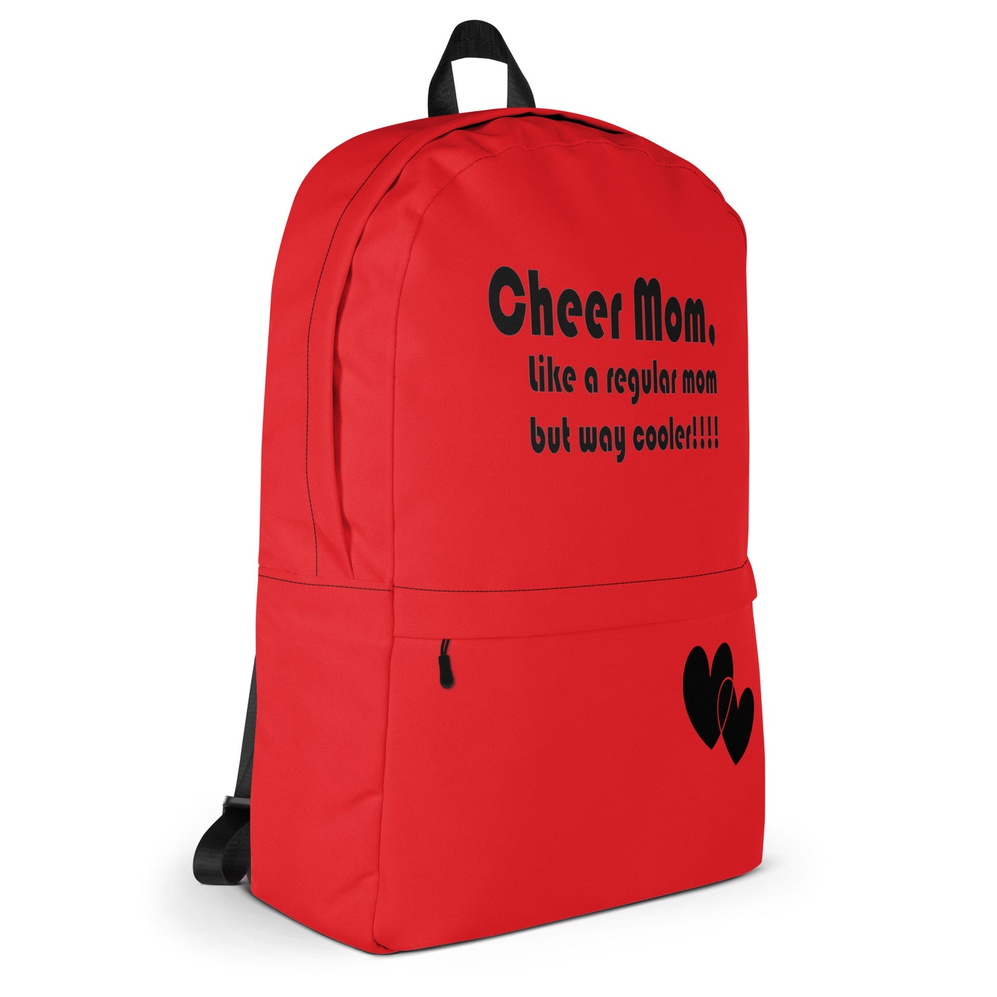 Red Cheer Mom Backpack