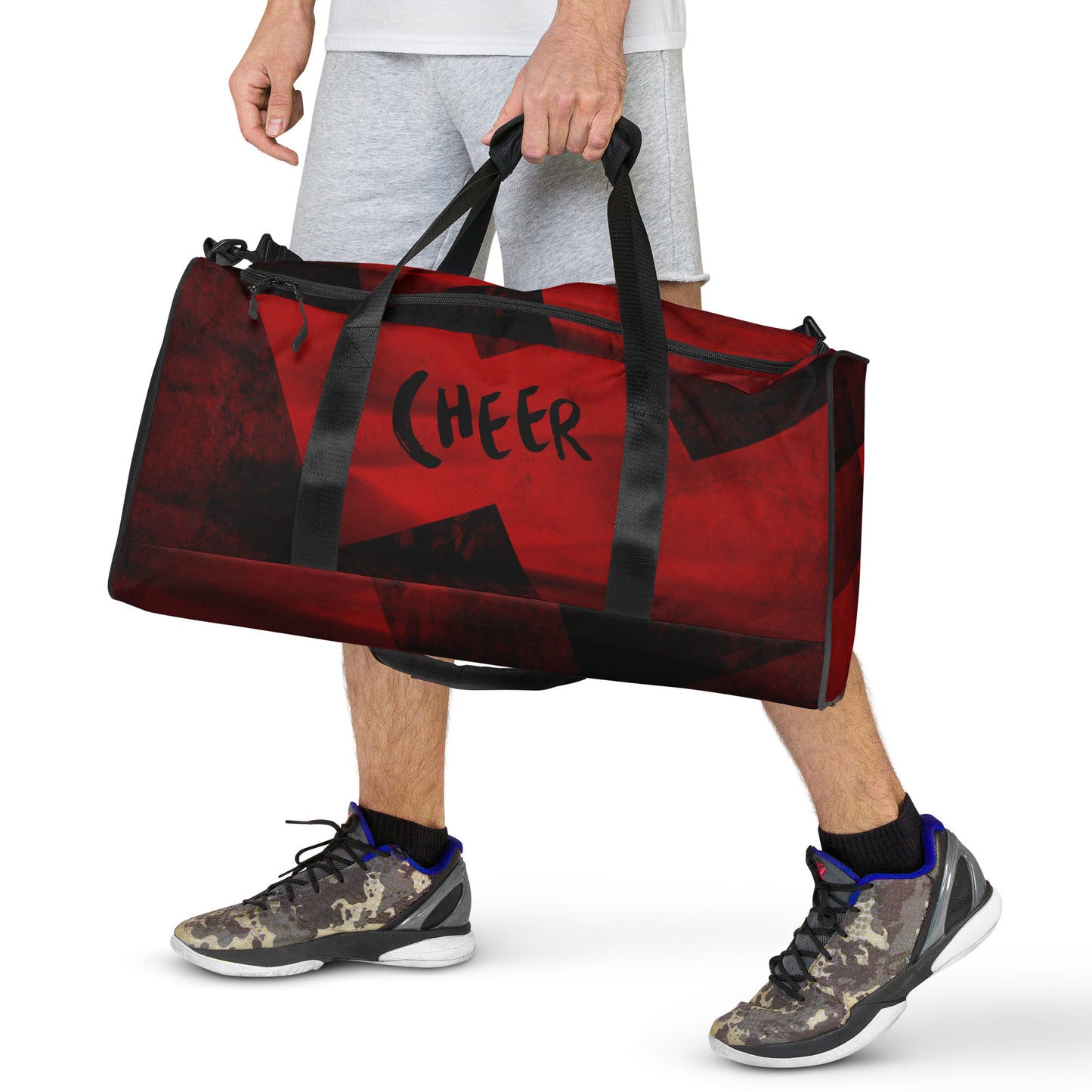 Red Cheer Duffle Bag