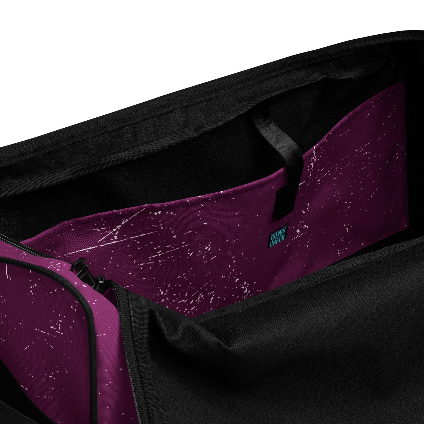 Purple Cheer Duffle Bag