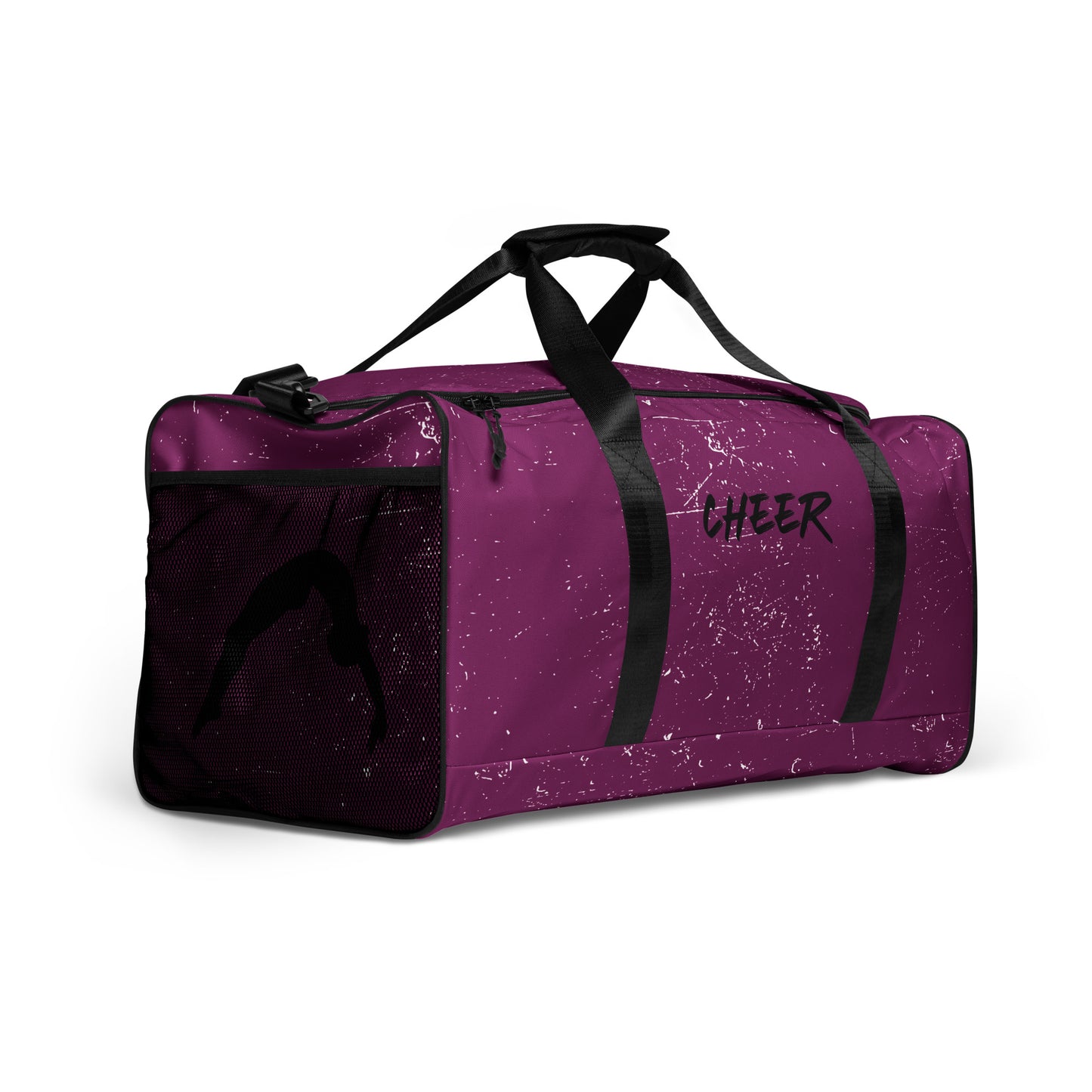 Purple Cheer Duffle Bag