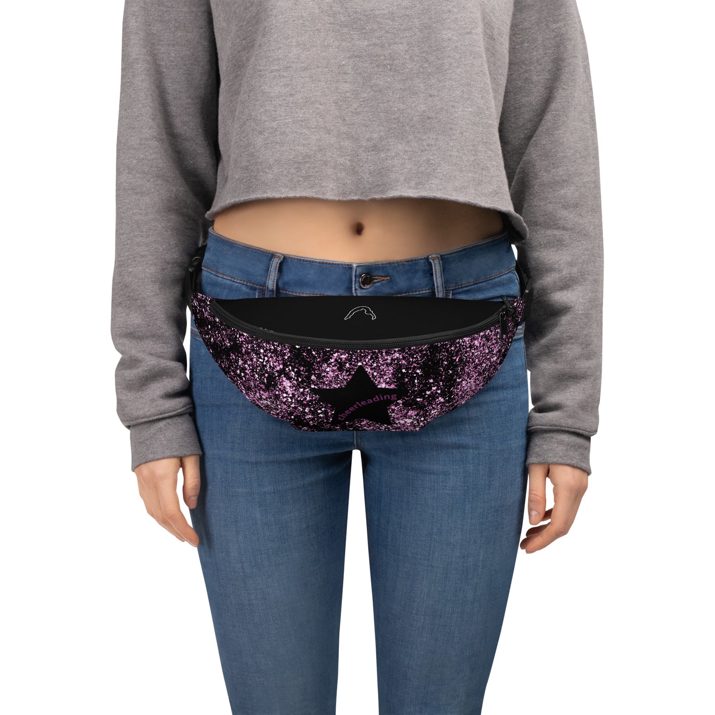 Purple Cheer Fanny Pack