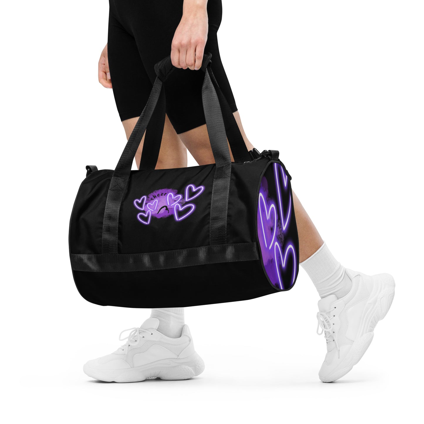 Purple Cheer Practice Bag