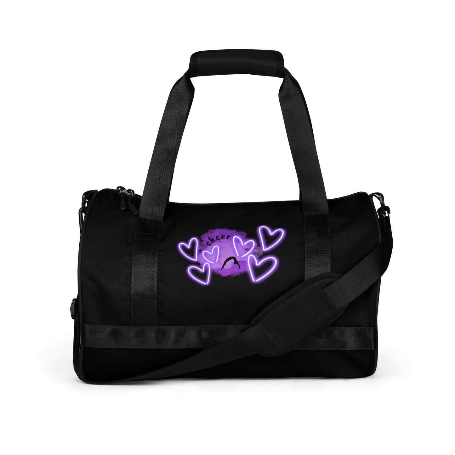 Purple Cheer Practice Bag