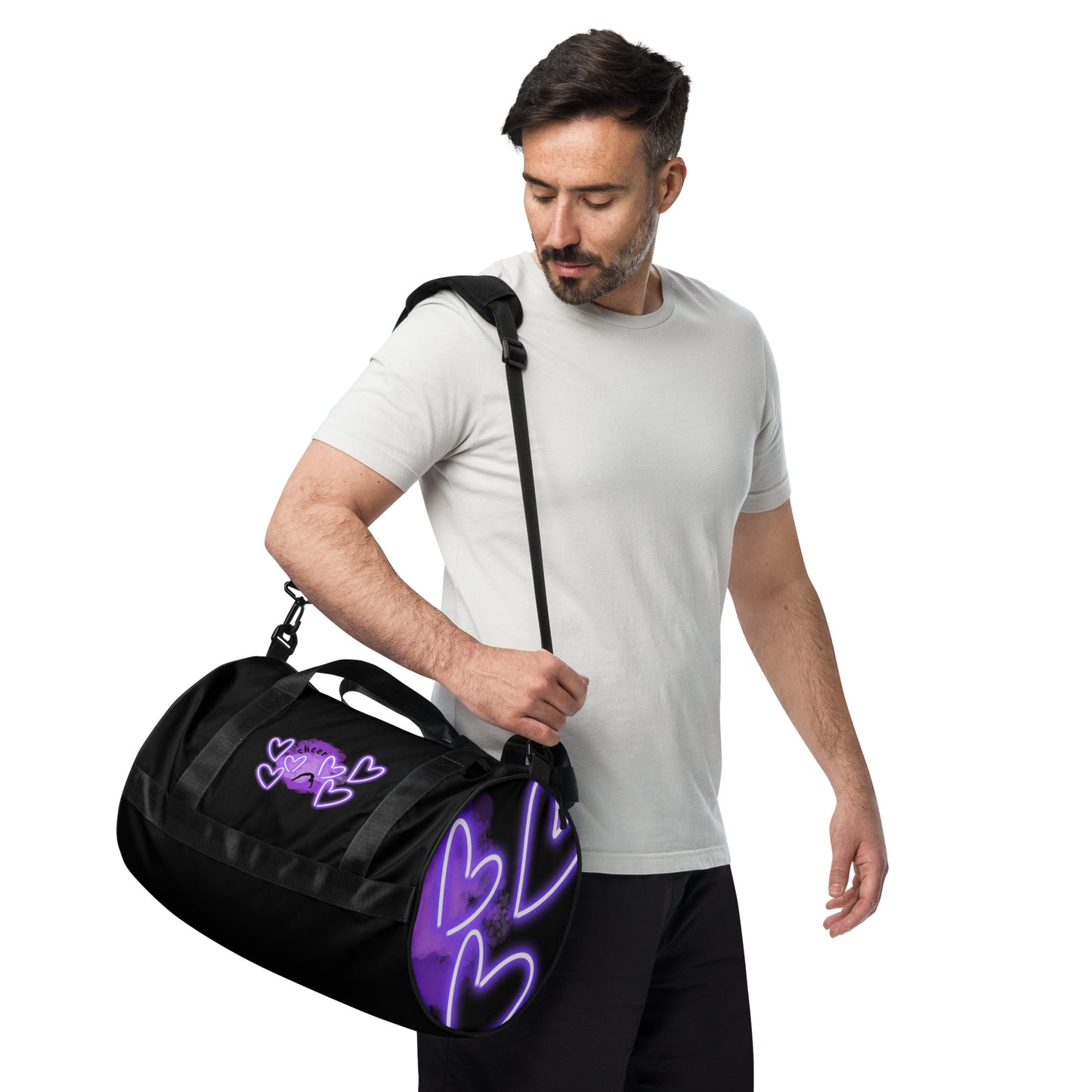 Purple Cheer Practice Bag