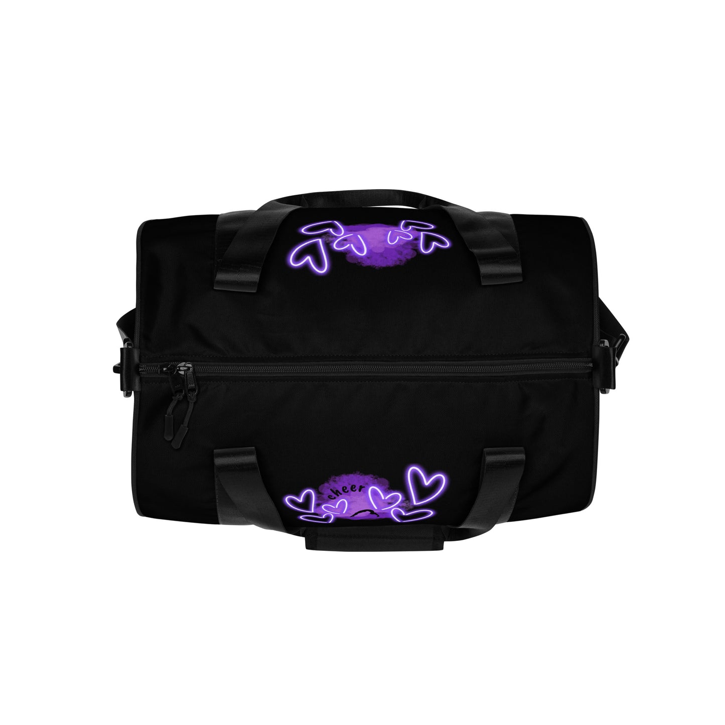 Purple Cheer Practice Bag