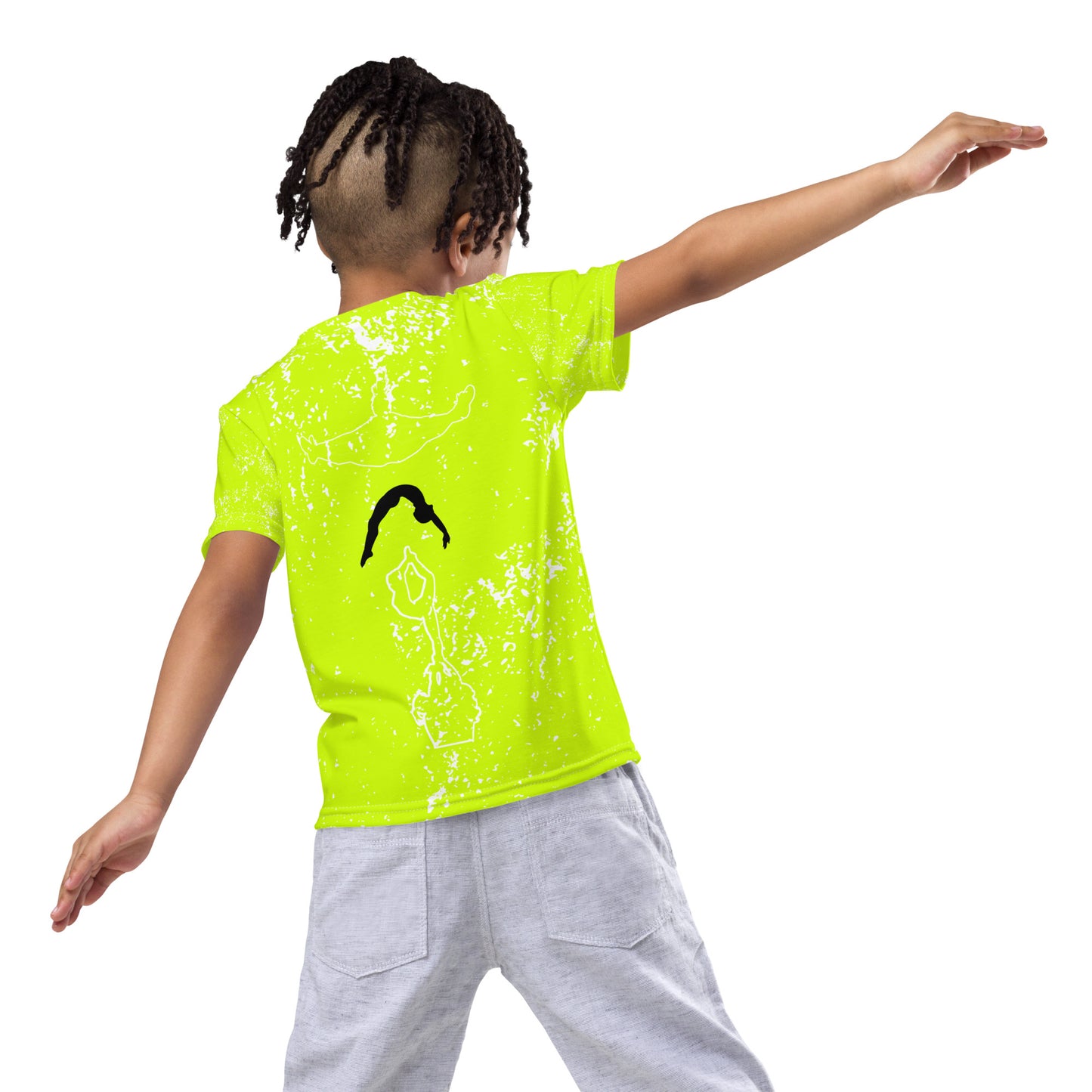 Neon Toddler "Triple Threat" Cheer T-Shirt