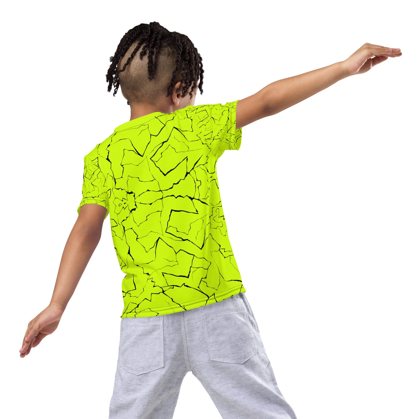 Neon Cheer Brother Toddler Shirt