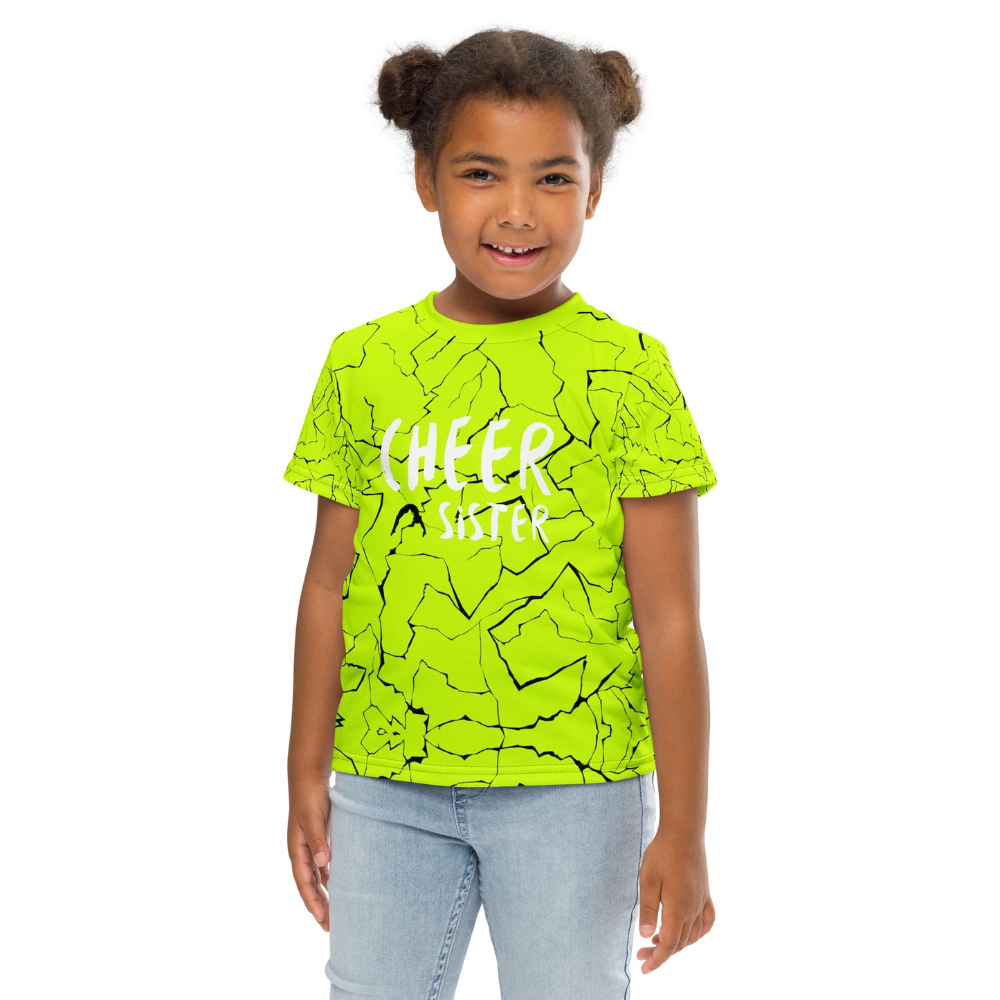 Neon Cheer Sister Toddler Shirt