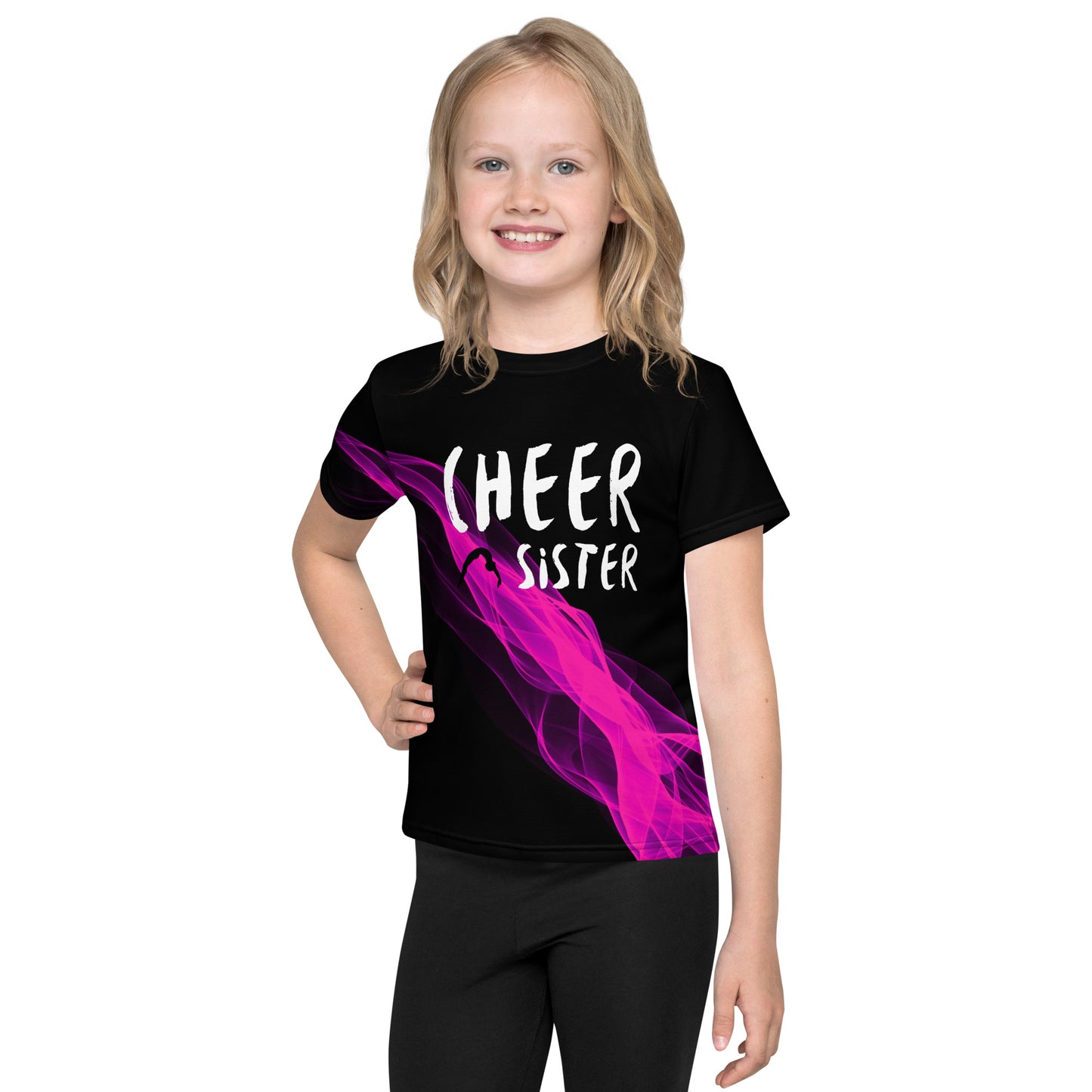 Pink Cheer Sister Toddler Shirt