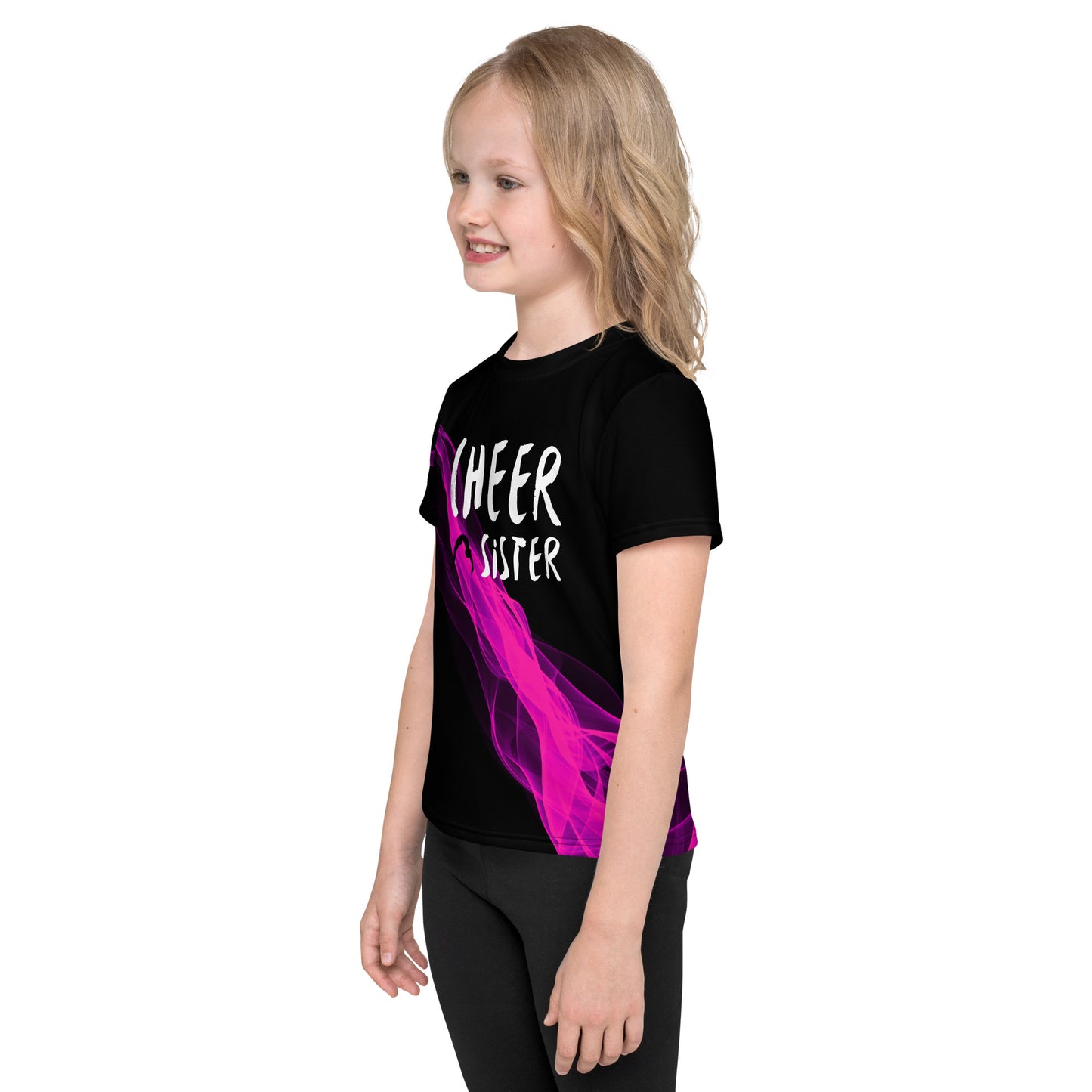 Pink Cheer Sister Toddler Shirt