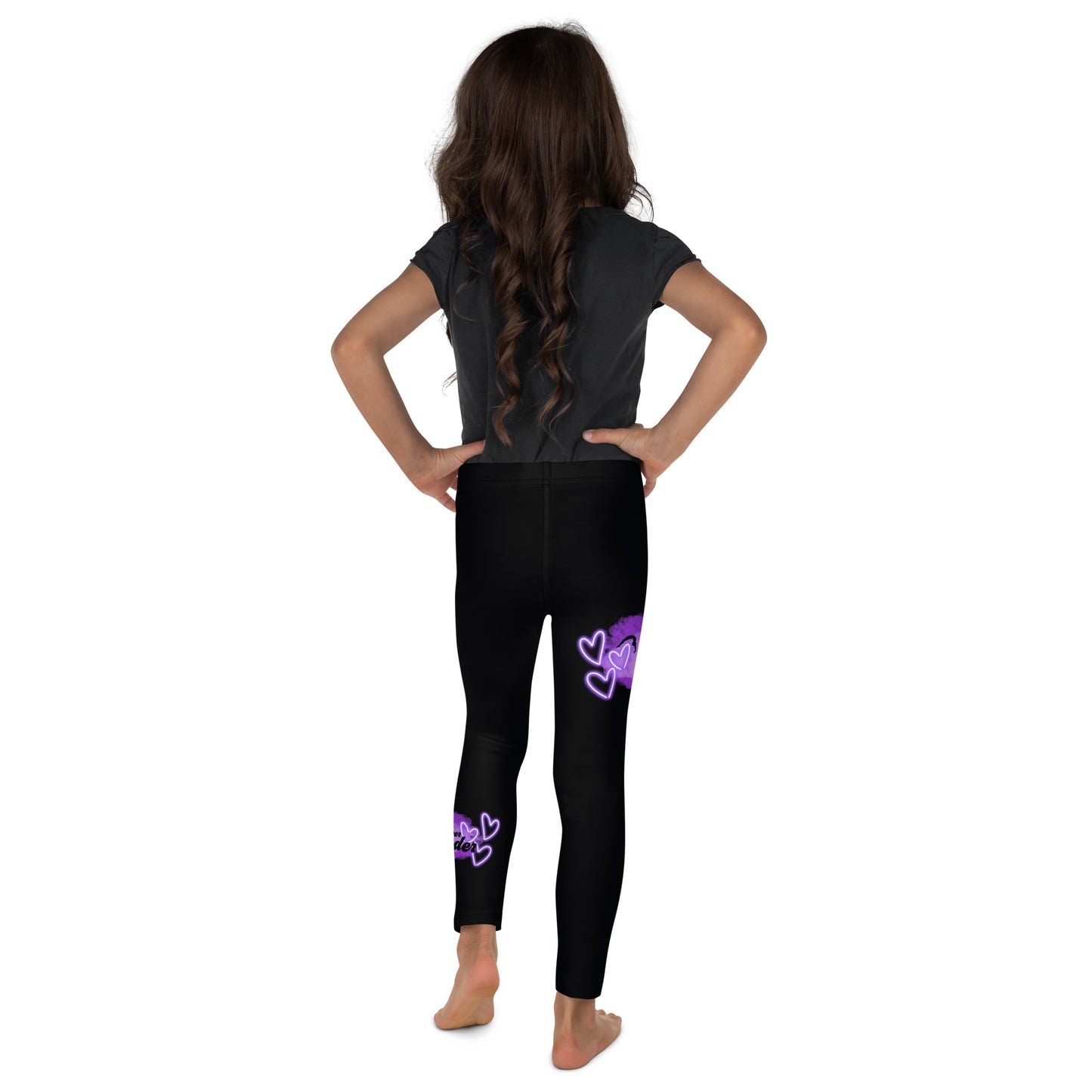 Purple Toddler Cheer Leggings