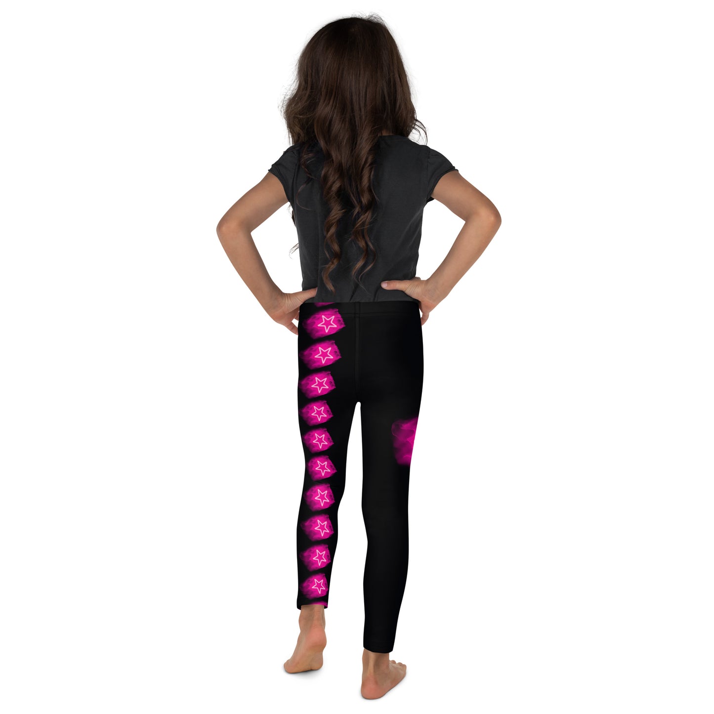 Pink Toddler Cheer Leggings