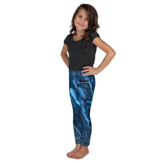 Blue Toddler Cheer Leggings