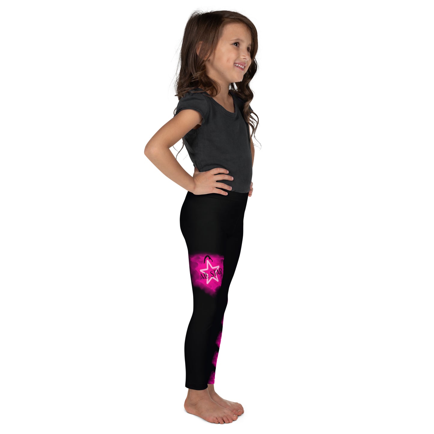 Pink Toddler Cheer Leggings