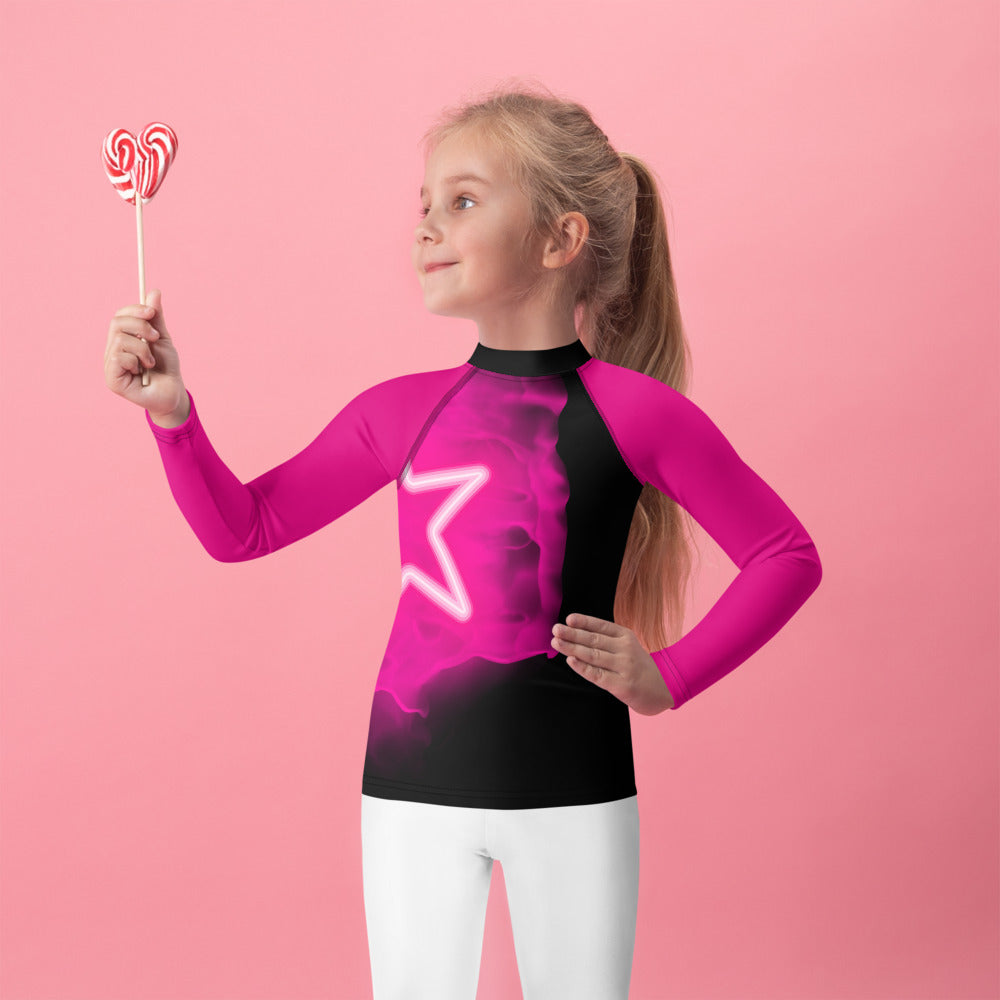 Pink Toddler Cheer Long Sleeve