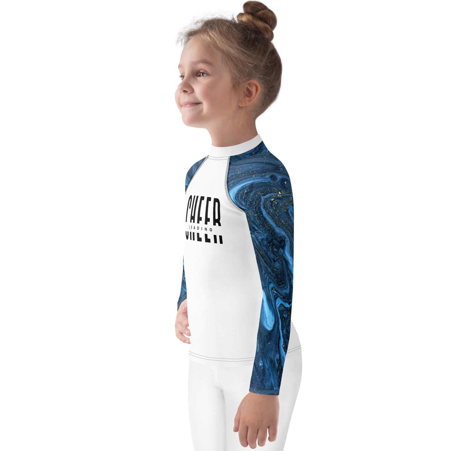 Blue Toddler Cheer Long Sleeve