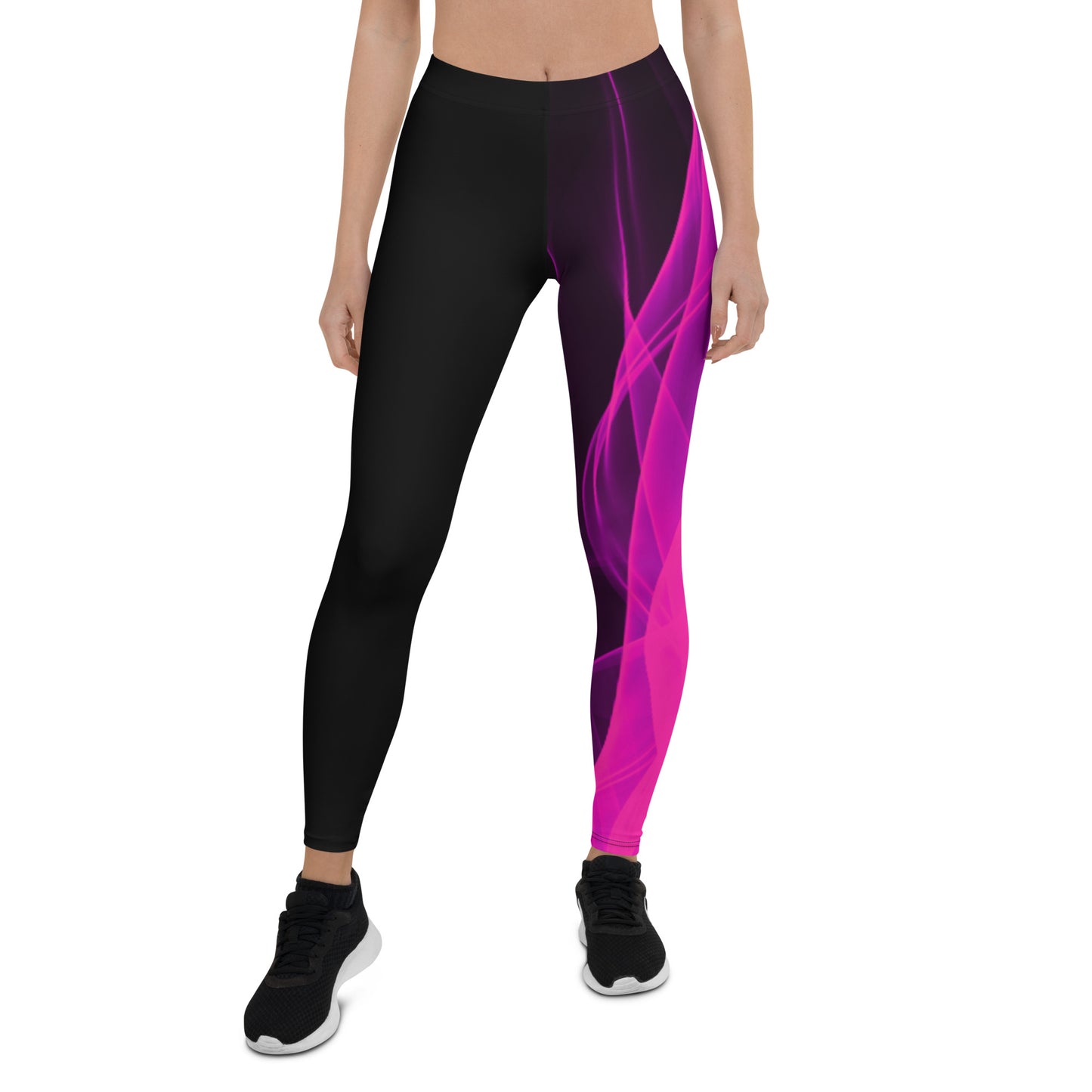 Pink Flame Cheer Leggings