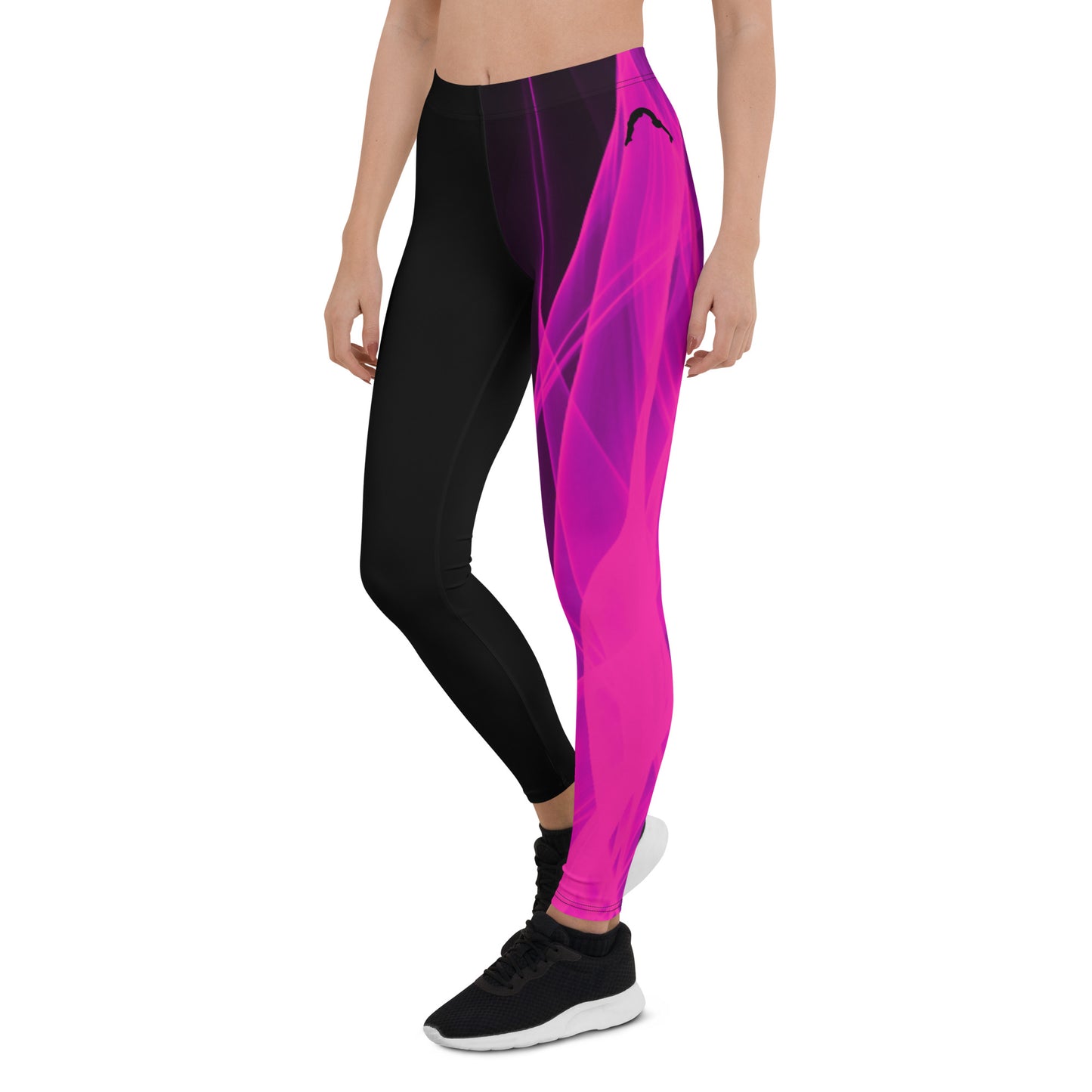 Pink Flame Cheer Leggings