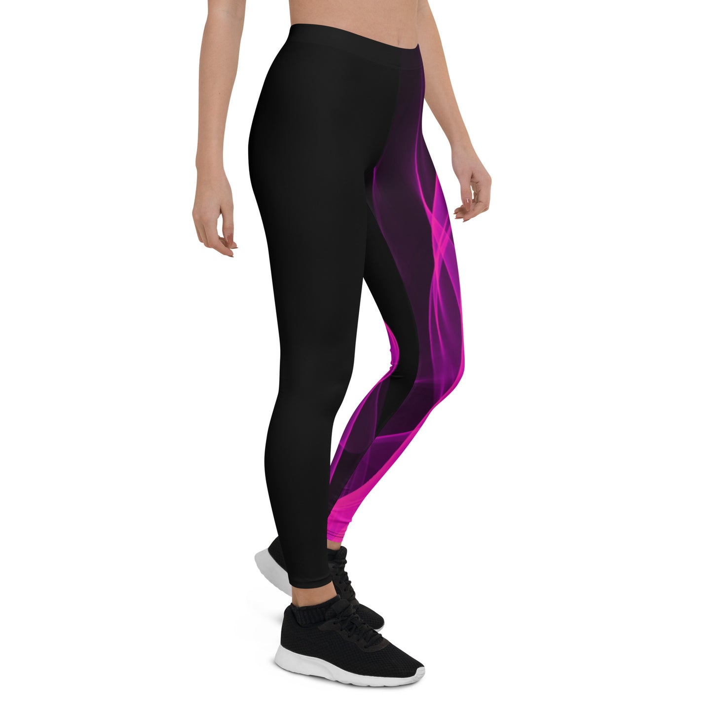 Pink Flame Cheer Leggings