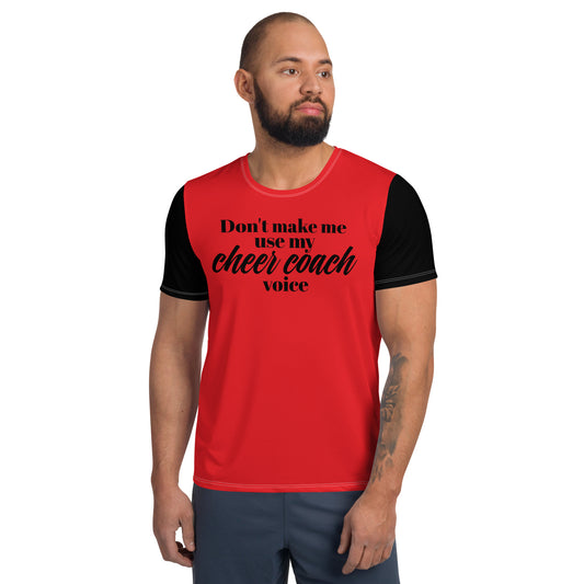 Red Cheer Athletic T-shirt