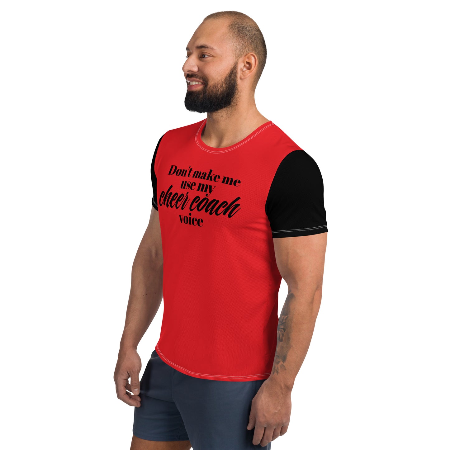 Red Cheer Athletic T-shirt