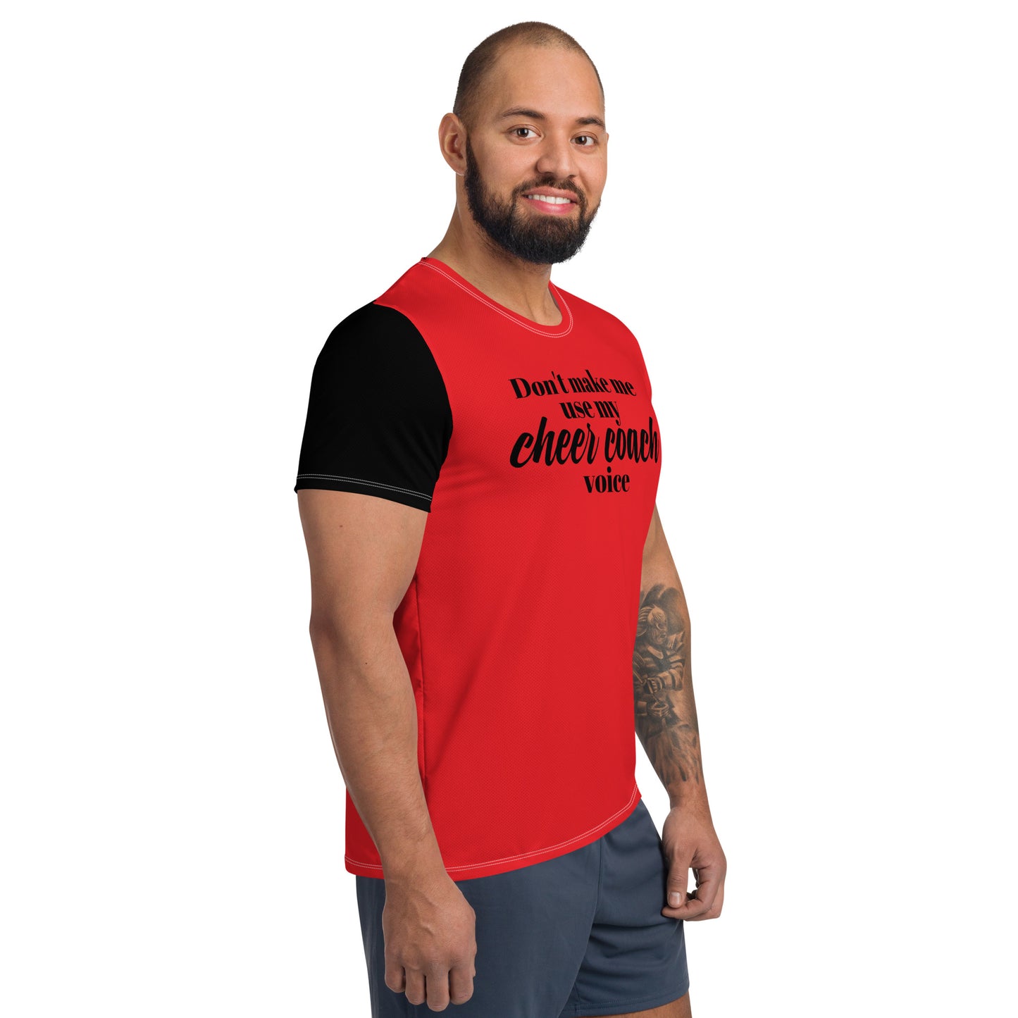 Red Cheer Athletic T-shirt