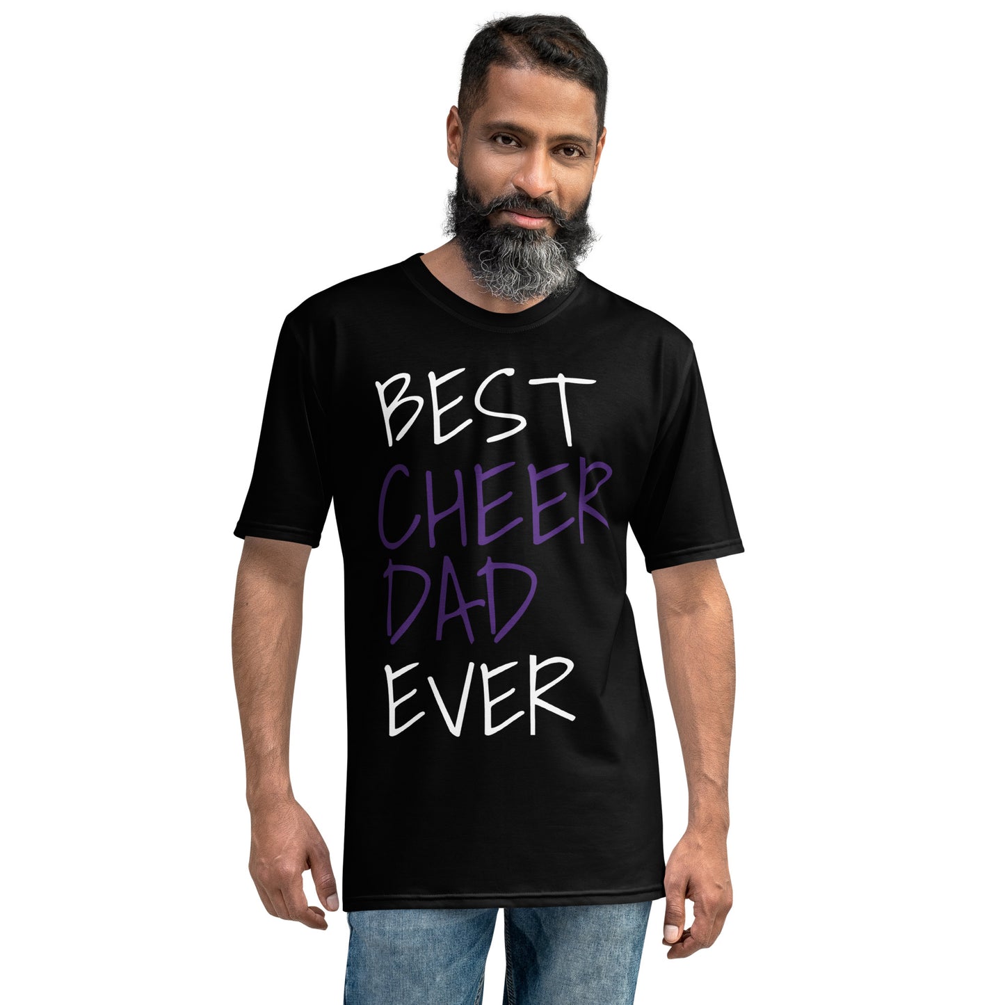 Purple Cheer Dad T-Shirt