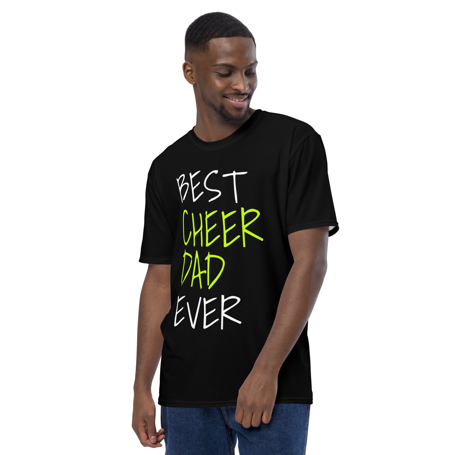 Neon Cheer Dad T-Shirt