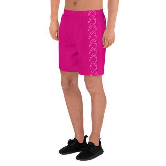 Pink Men's Cheer Shorts