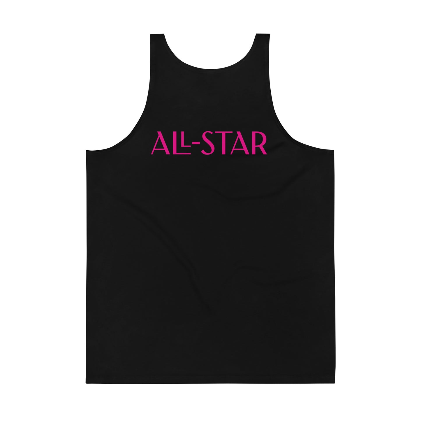 Pink Unisex Cheer Tank