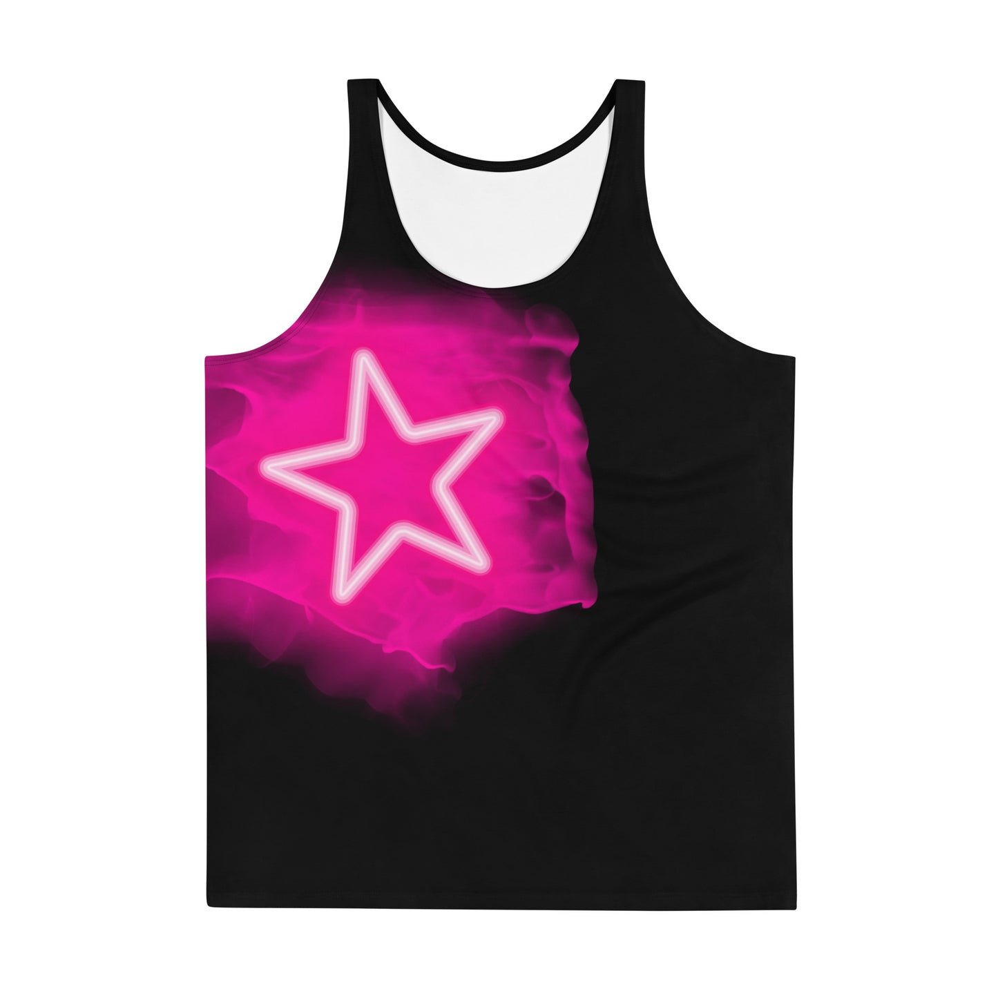 Pink Unisex Cheer Tank