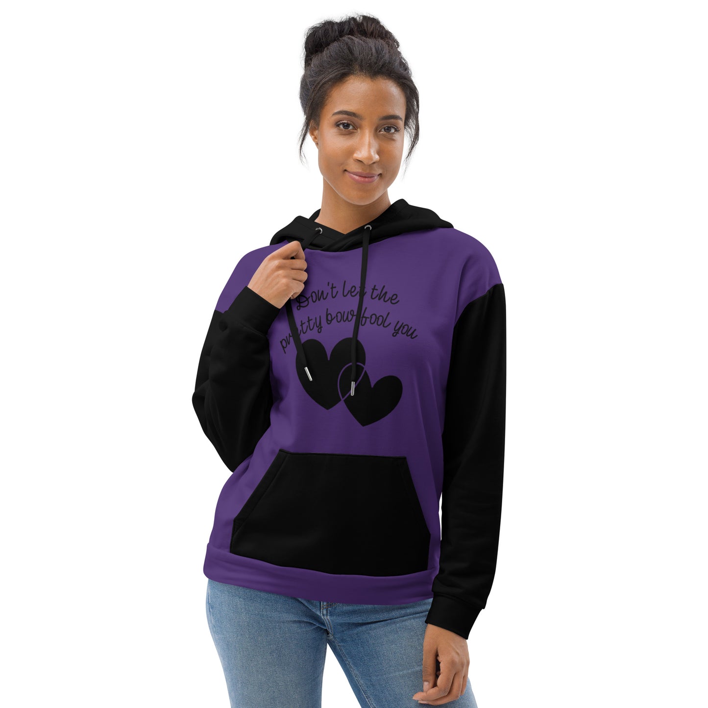 Purple Unisex Cheer Hoodie