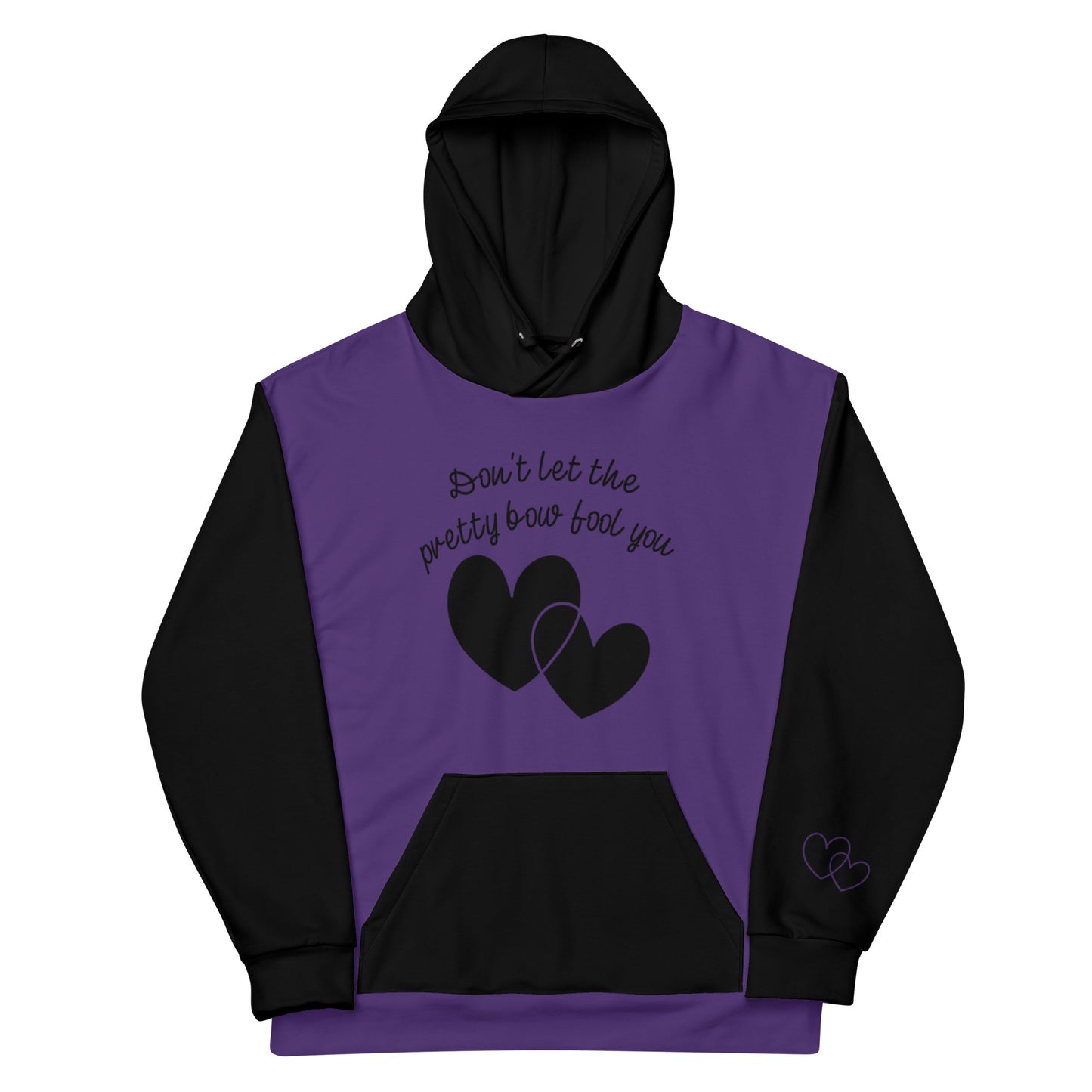 Purple Unisex Cheer Hoodie