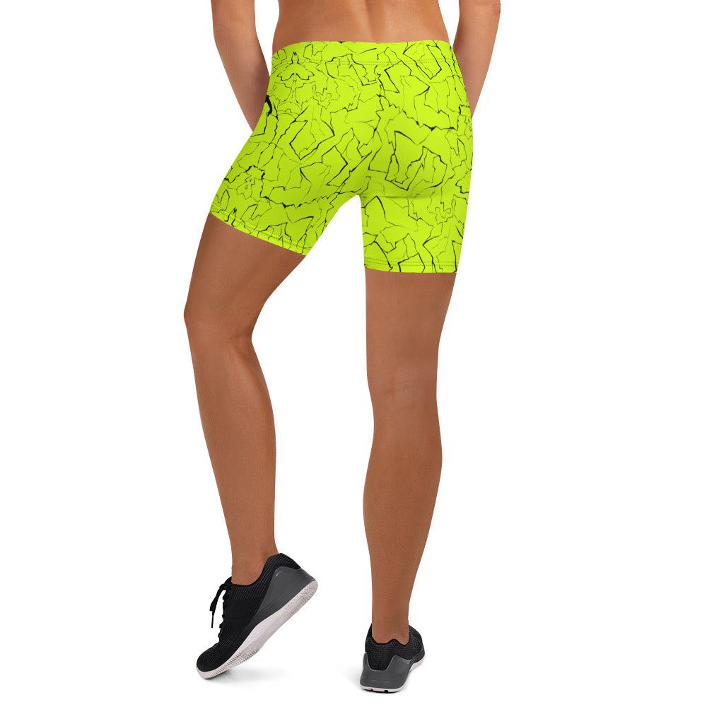 Neon Cheer Shorts