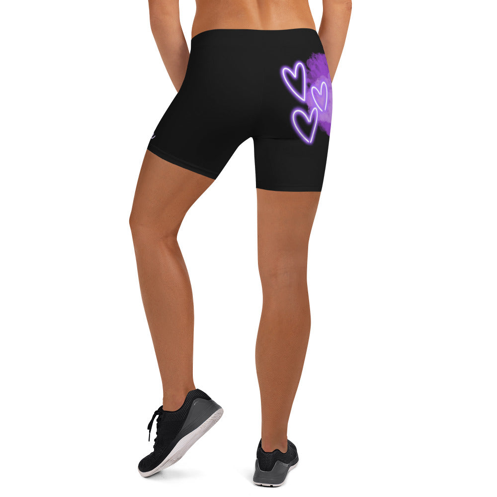 Purple Cheer Shorts