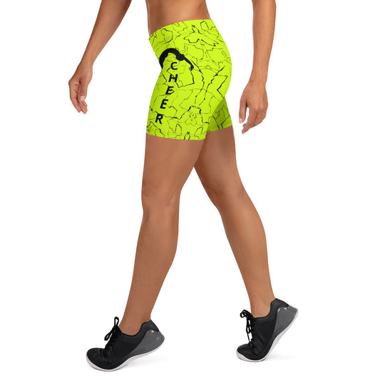 Neon Cheer Shorts