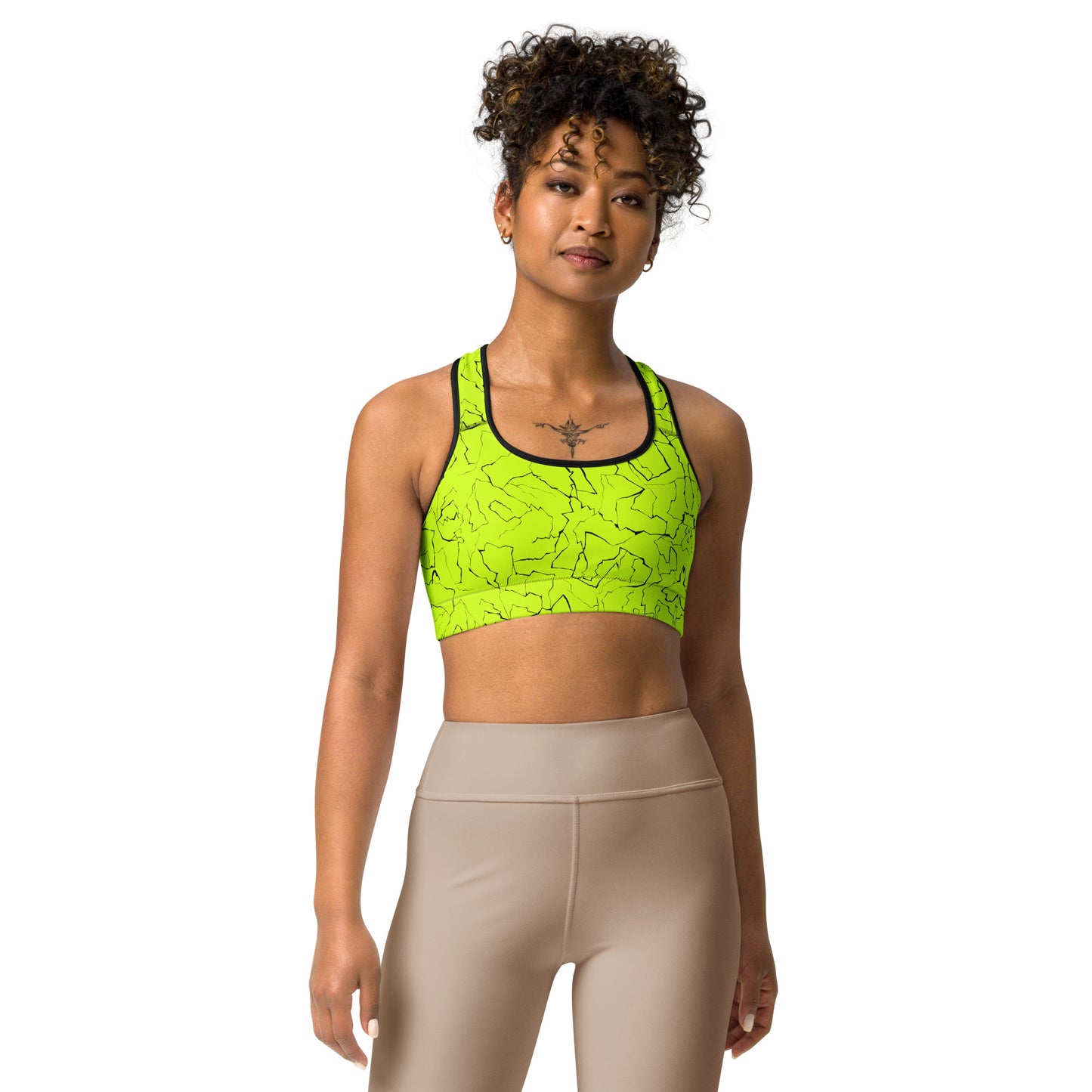 Neon Cheer Sports Bra