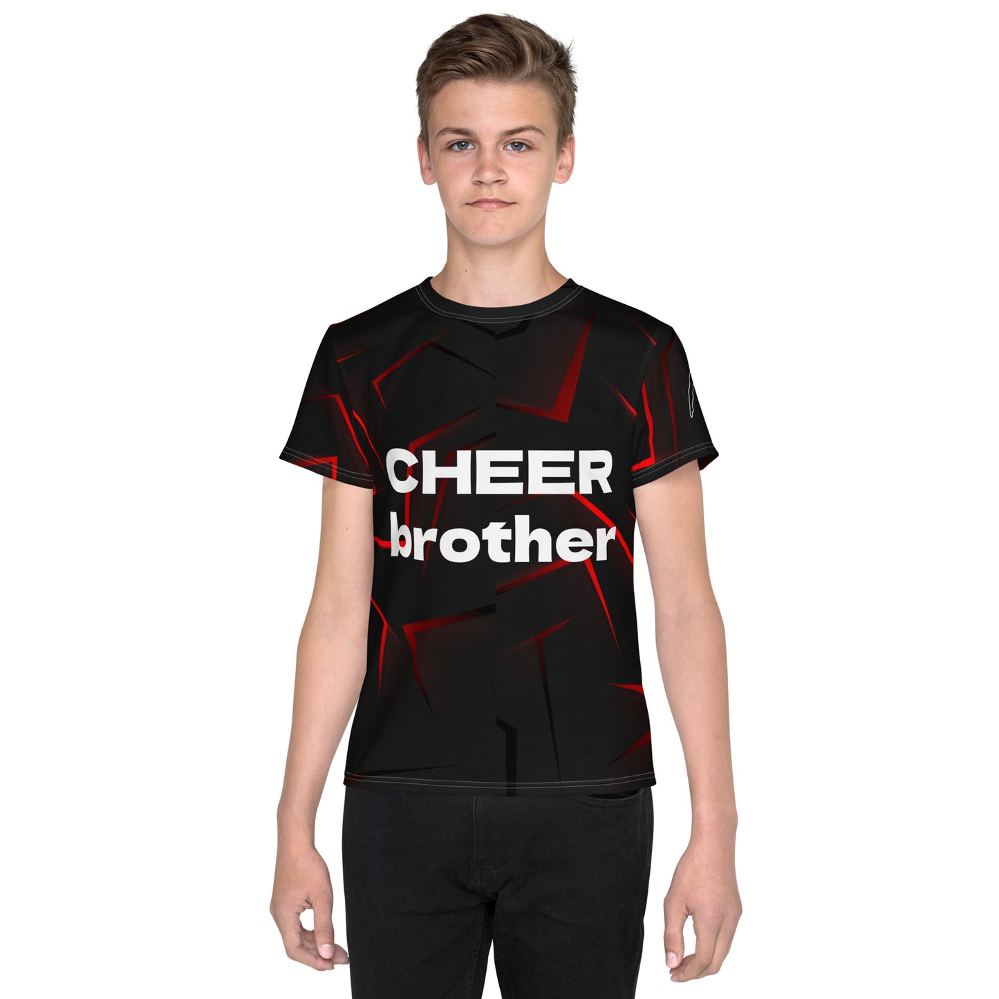 Red Cheer Brother Youth Shirt