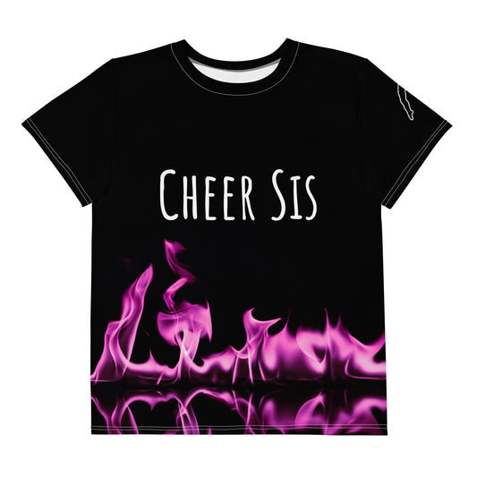 Pink Cheer Sister Youth Shirt