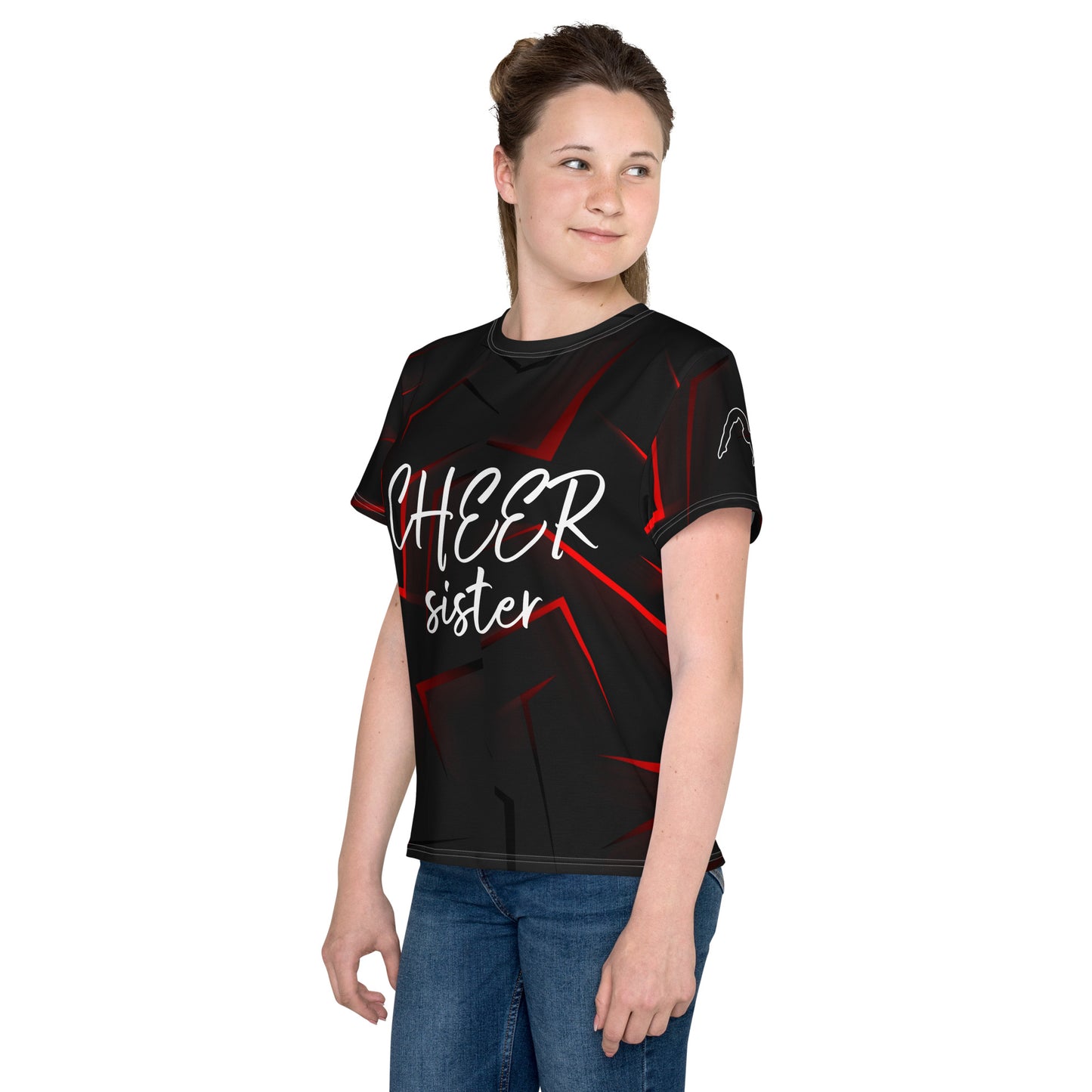 Red Cheer Sister Youth Shirt