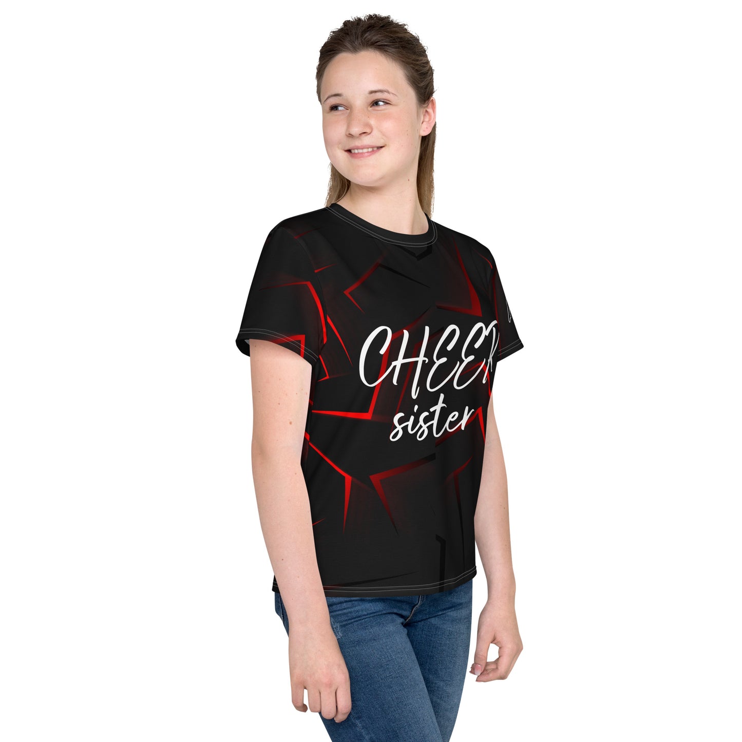 Red Cheer Sister Youth Shirt