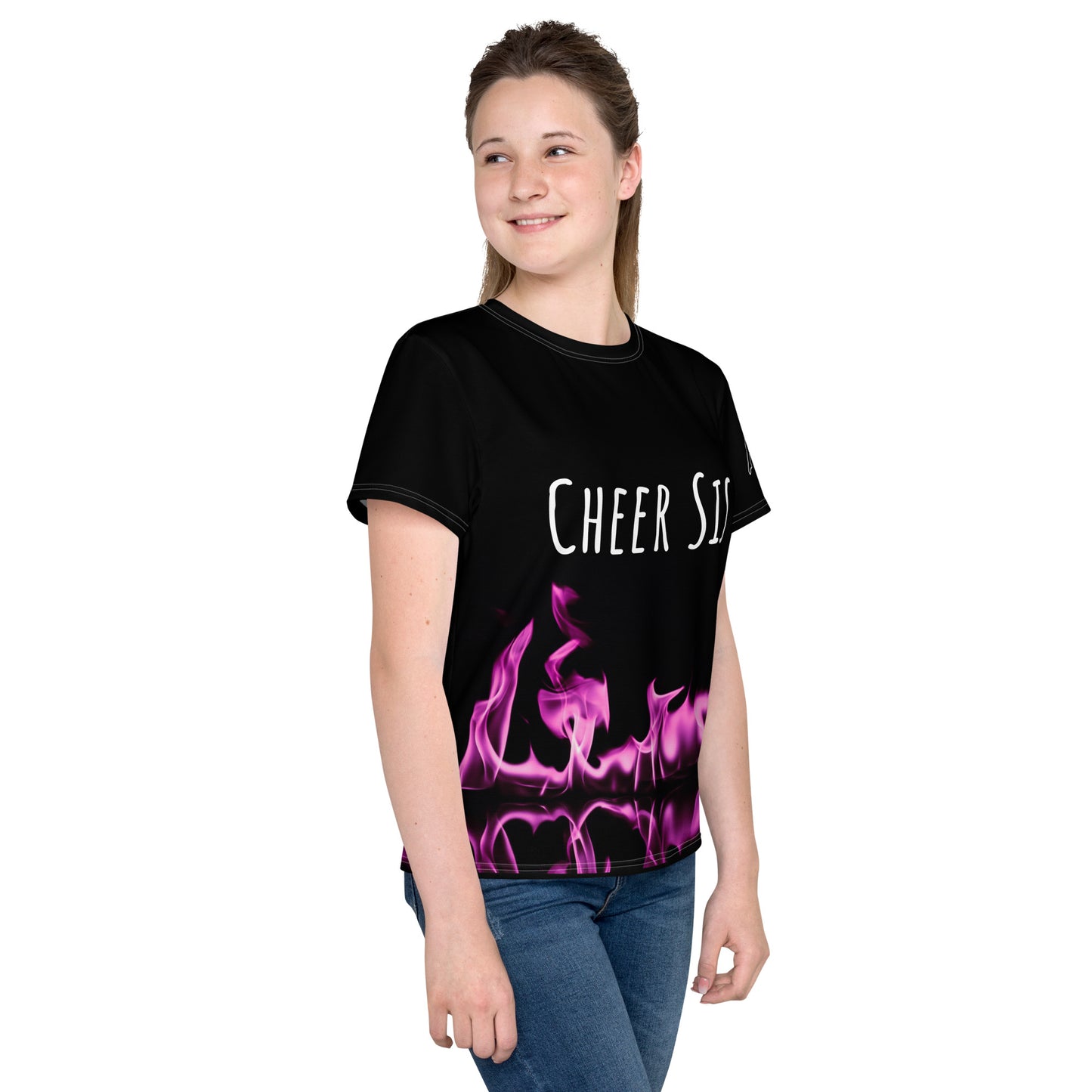 Pink Cheer Sister Youth Shirt