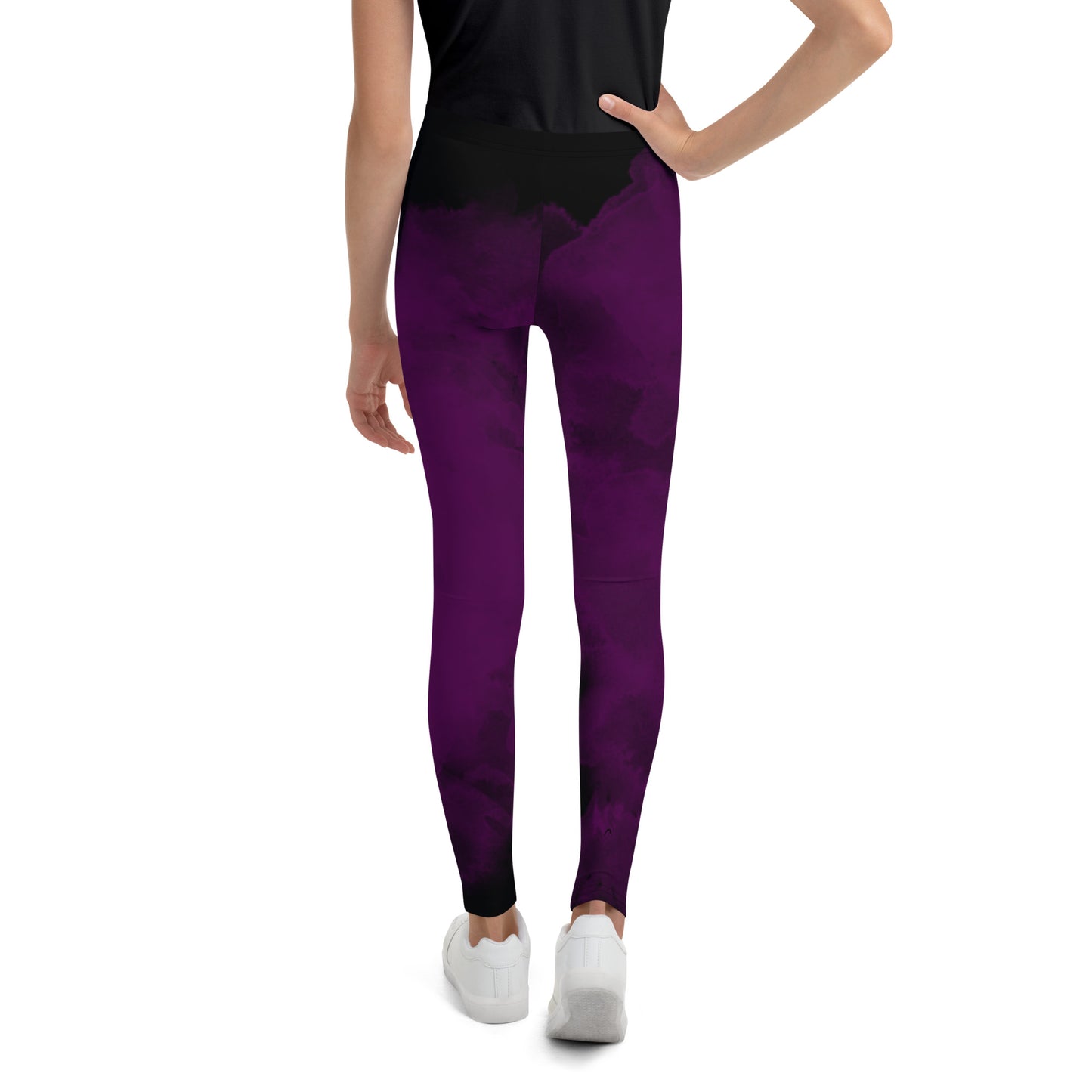 Purple Youth Cheer Leggings