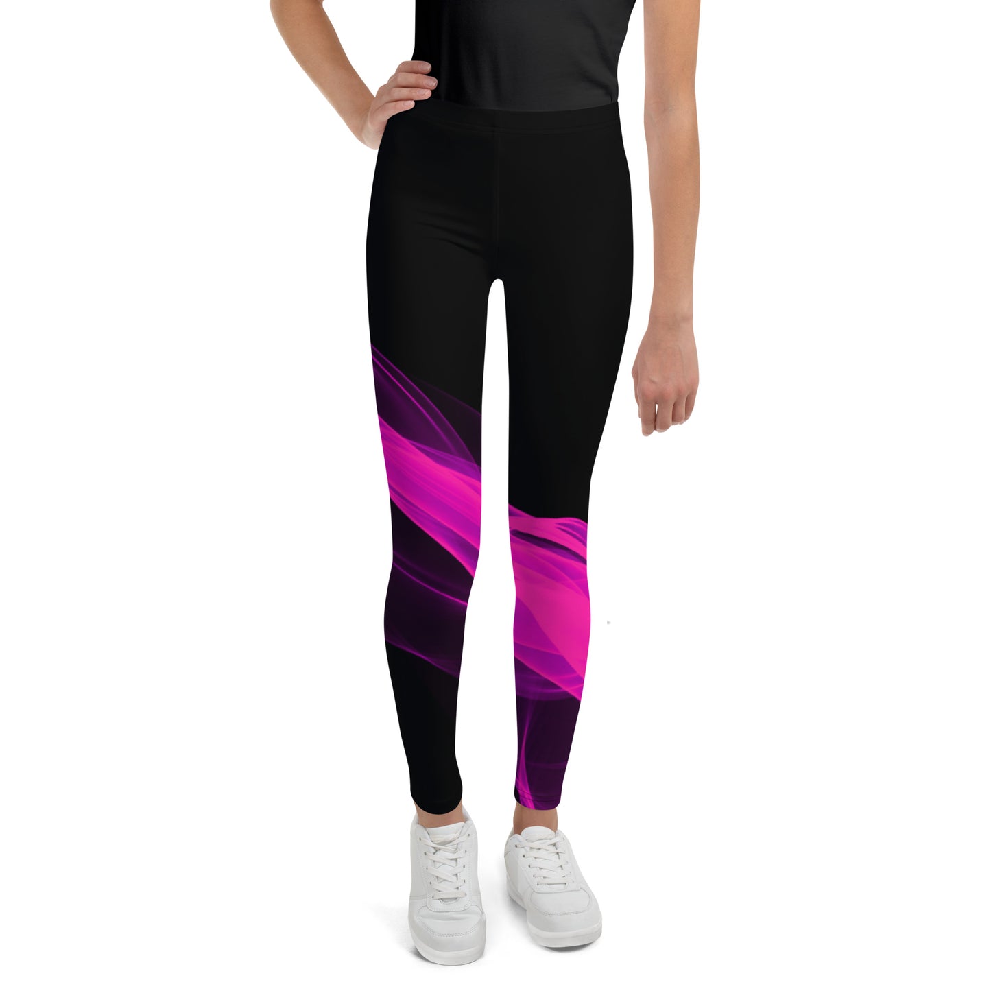 Pink Youth Cheer Leggings