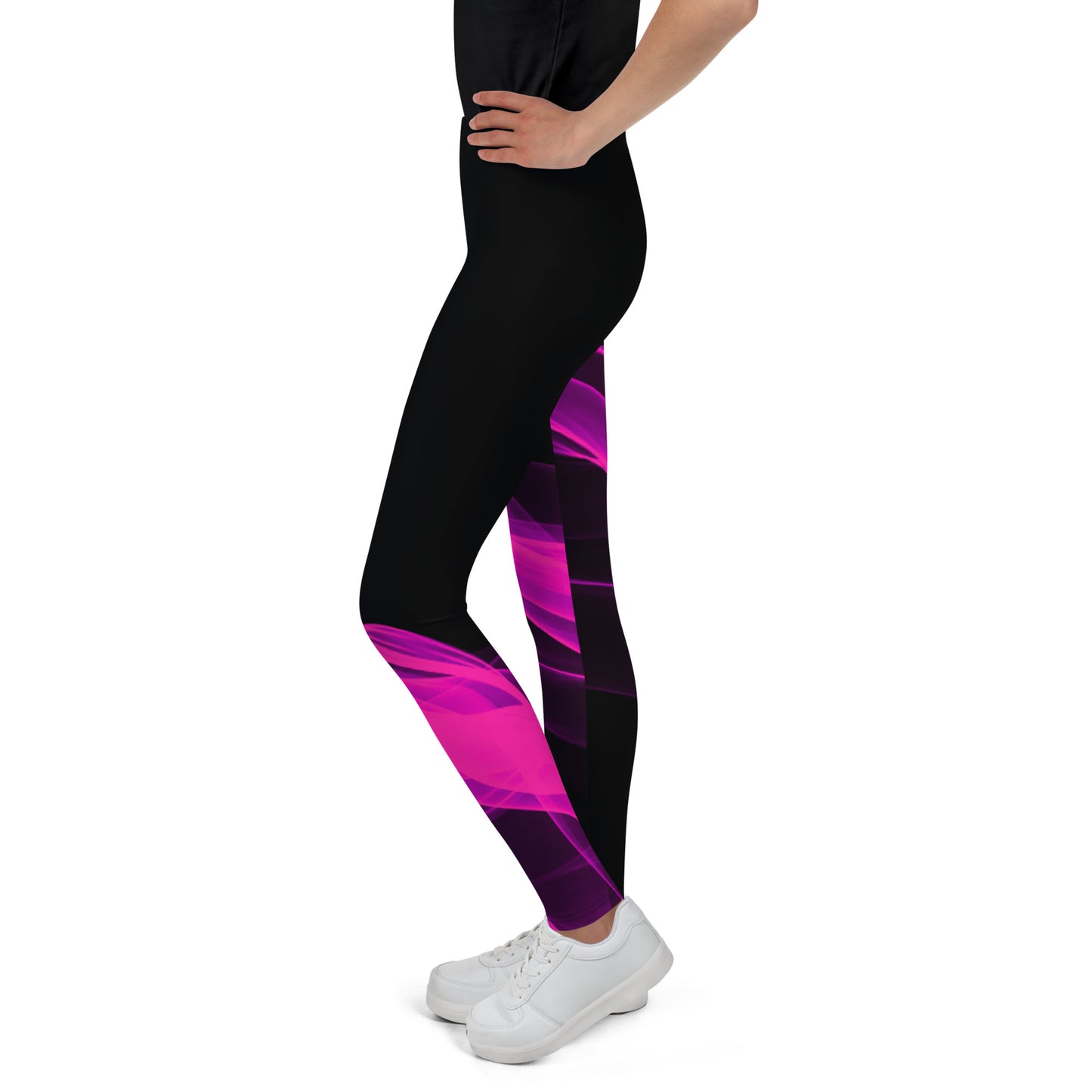 Pink Youth Cheer Leggings