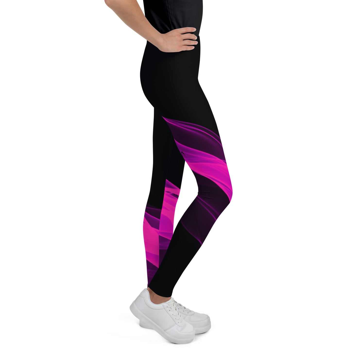 Pink Youth Cheer Leggings