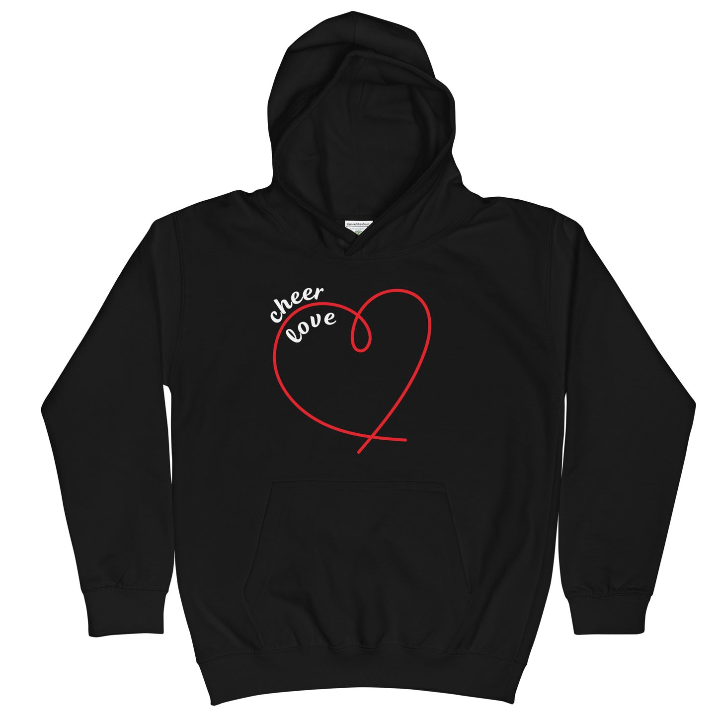 Red Heart Cheer Toddler Hoodie