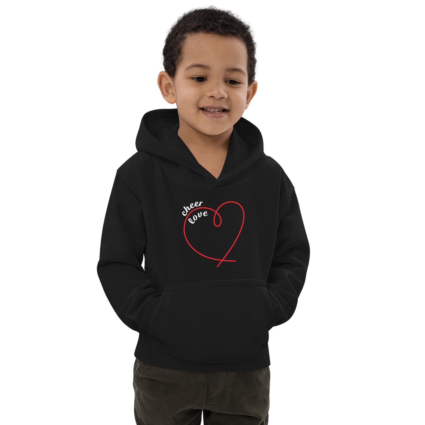 Red Heart Cheer Toddler Hoodie