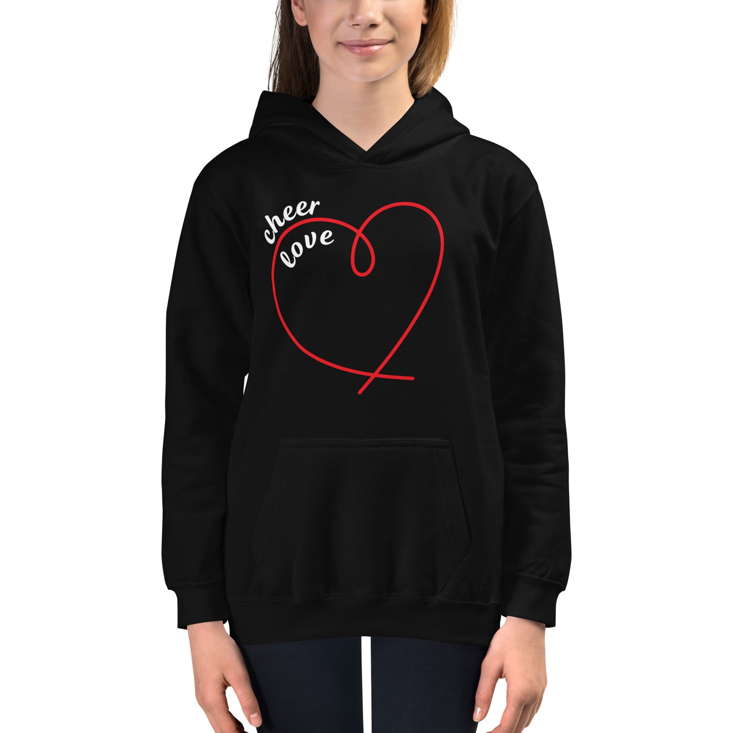 Red Heart Cheer Toddler Hoodie